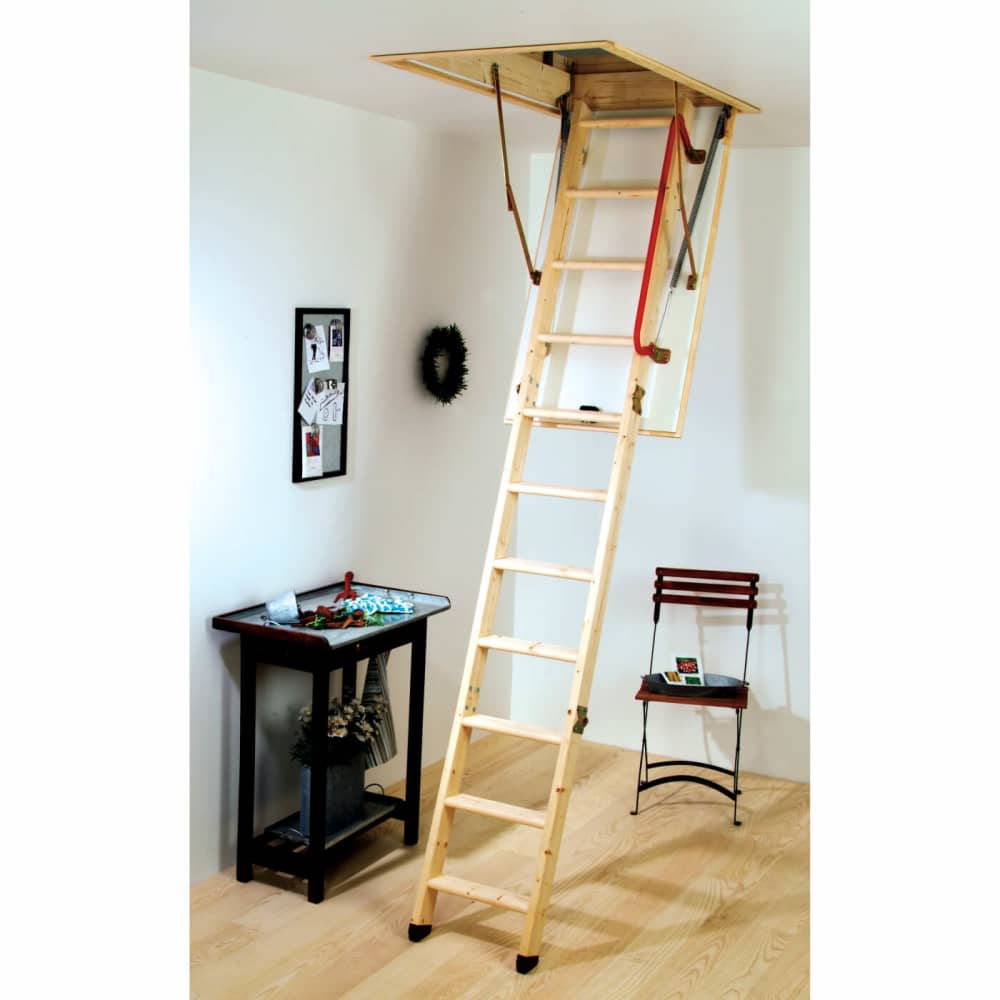 Werner Timber Eco S Line Loft Ladder