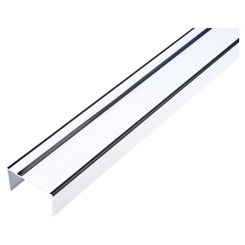 FrameFit Bottom Door Fire Seal Carrier FD60 1m White IronmongeryDirect Same Day Despatch