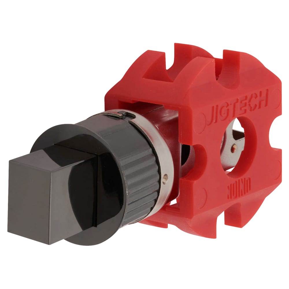 Jigtech Smartbolt Bathroom Bolt - 45mm Backset - Black Nickel