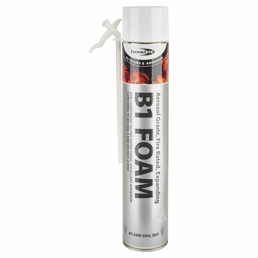 Bond It B1 Fire Resistant Expanding Foam - Hand Grade - 750ml