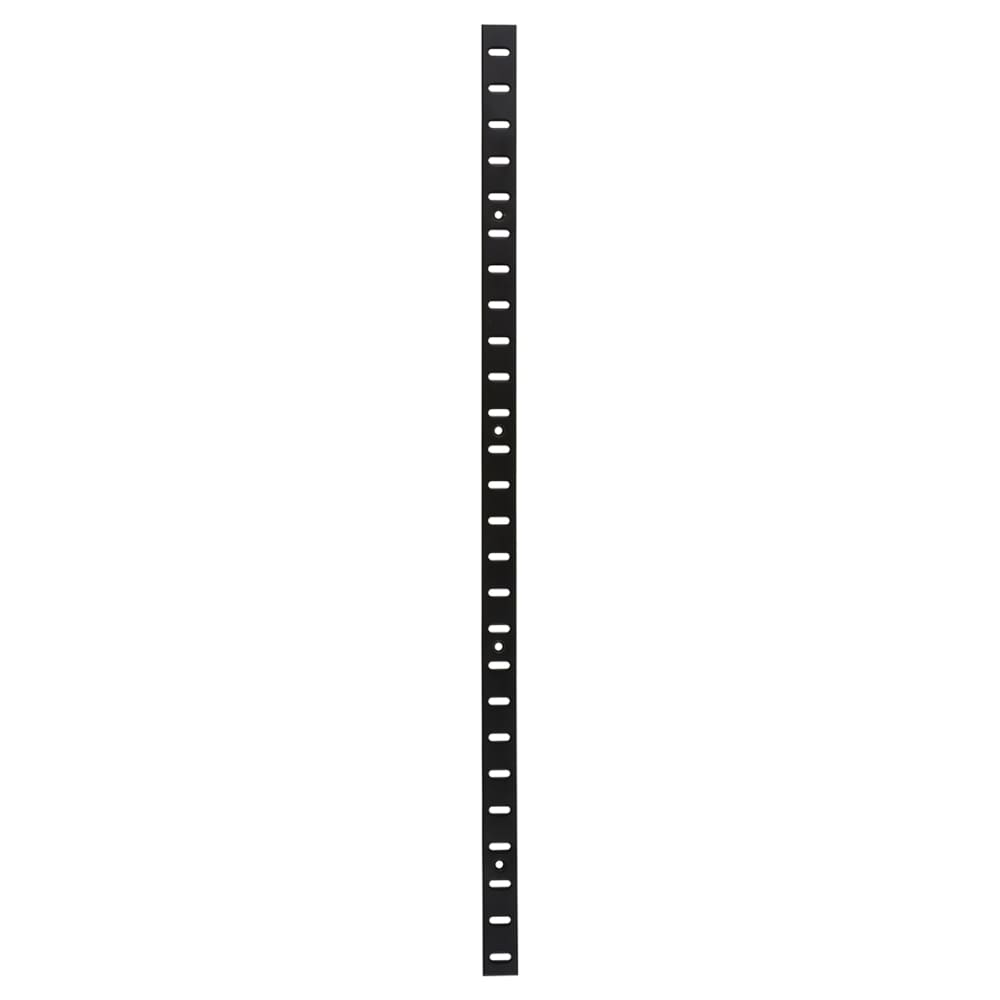 Altro Flat Bookcase Strip - 1829 x 19mm - Black Powder Coated