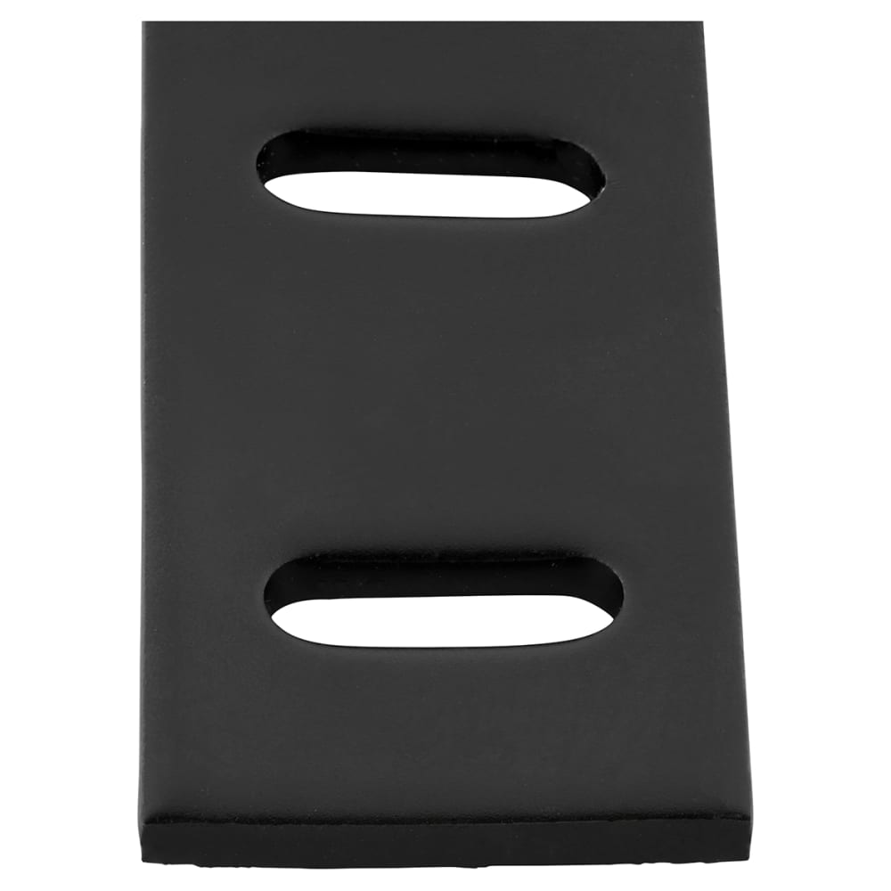 Altro Flat Bookcase Strip - 1829 x 19mm - Black Powder Coated