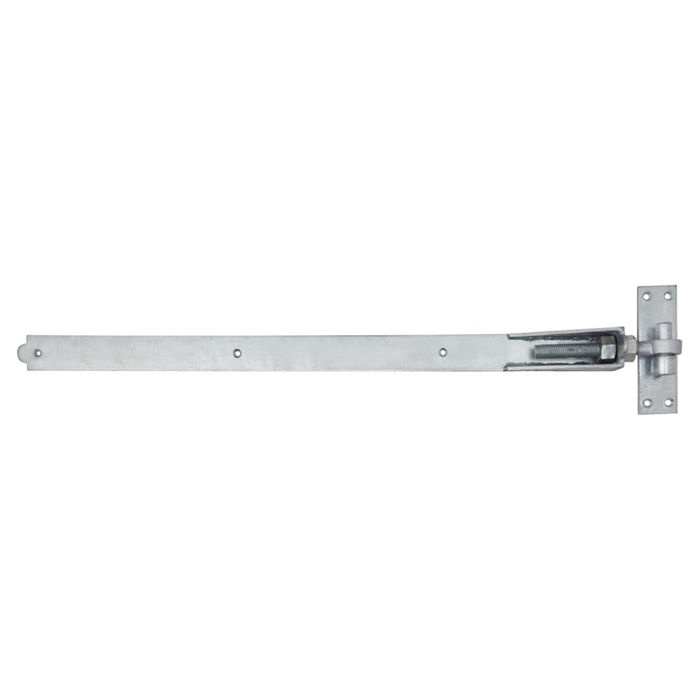 Heavy Duty Adjustable Hook & Band Gate Hinge - 900 x 63mm - Galvanised - Pair