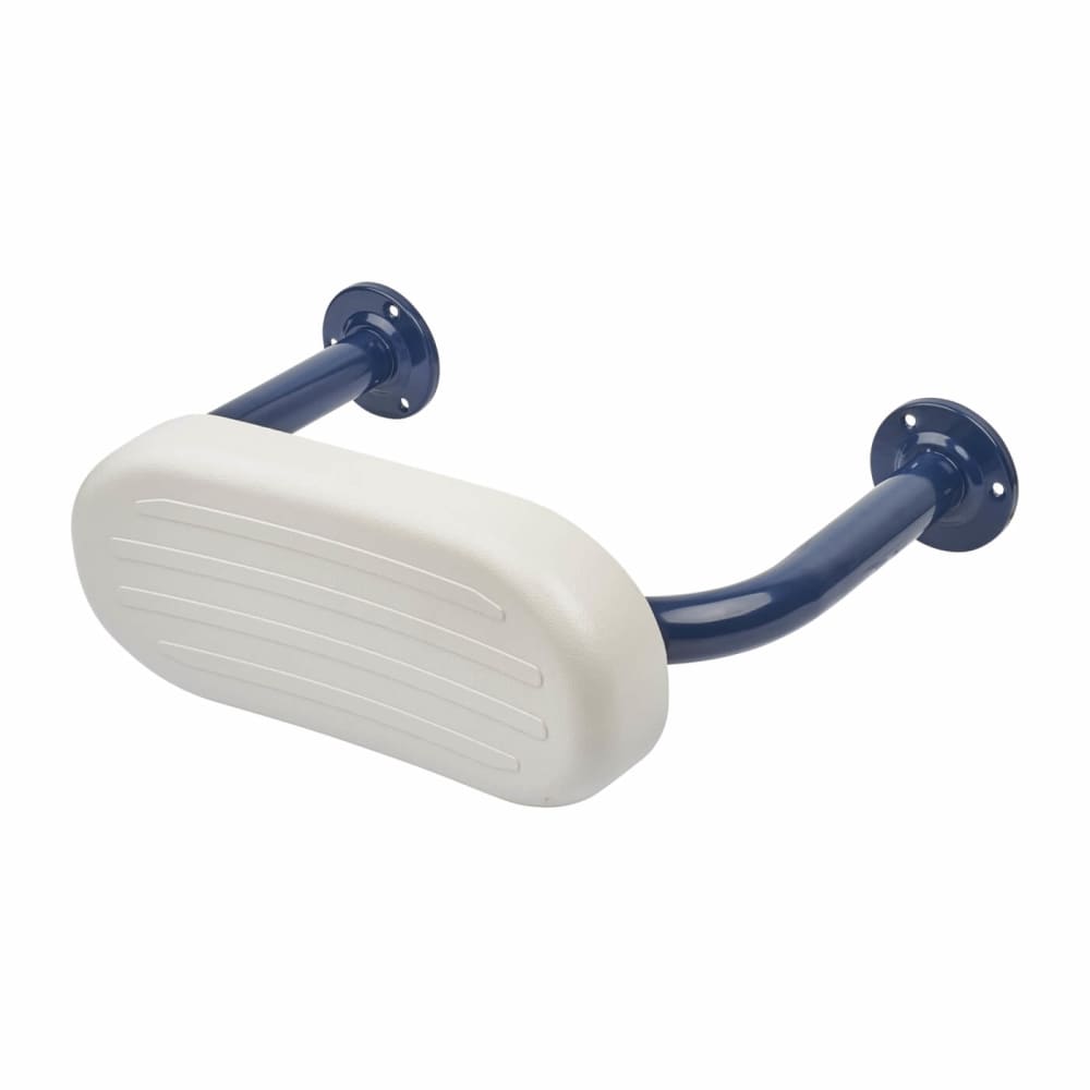 Nymas Steel Back Rest Rail And Pad - 485 x 35 x 300mm - Dark Blue
