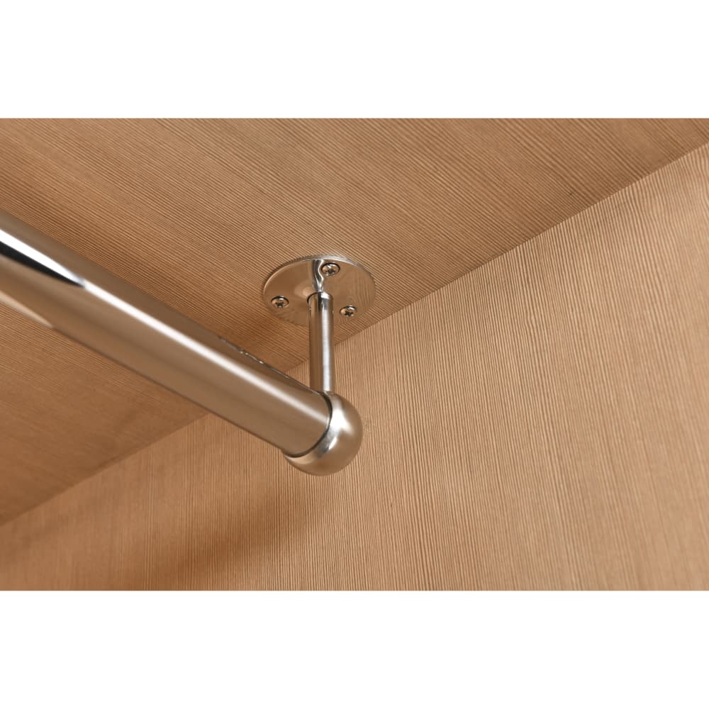 Rothley 25mm Round Stainless Steel Hanging Rail Tube - 1219mm Length - Polished Stainless Steel