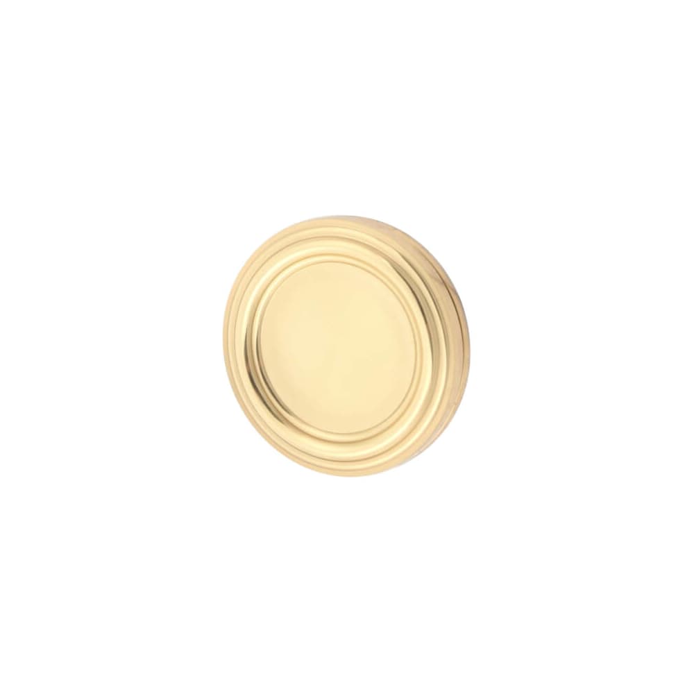 Jedo Covered Escutcheon - 42 x 42mm - Keyhole - Polished Brass