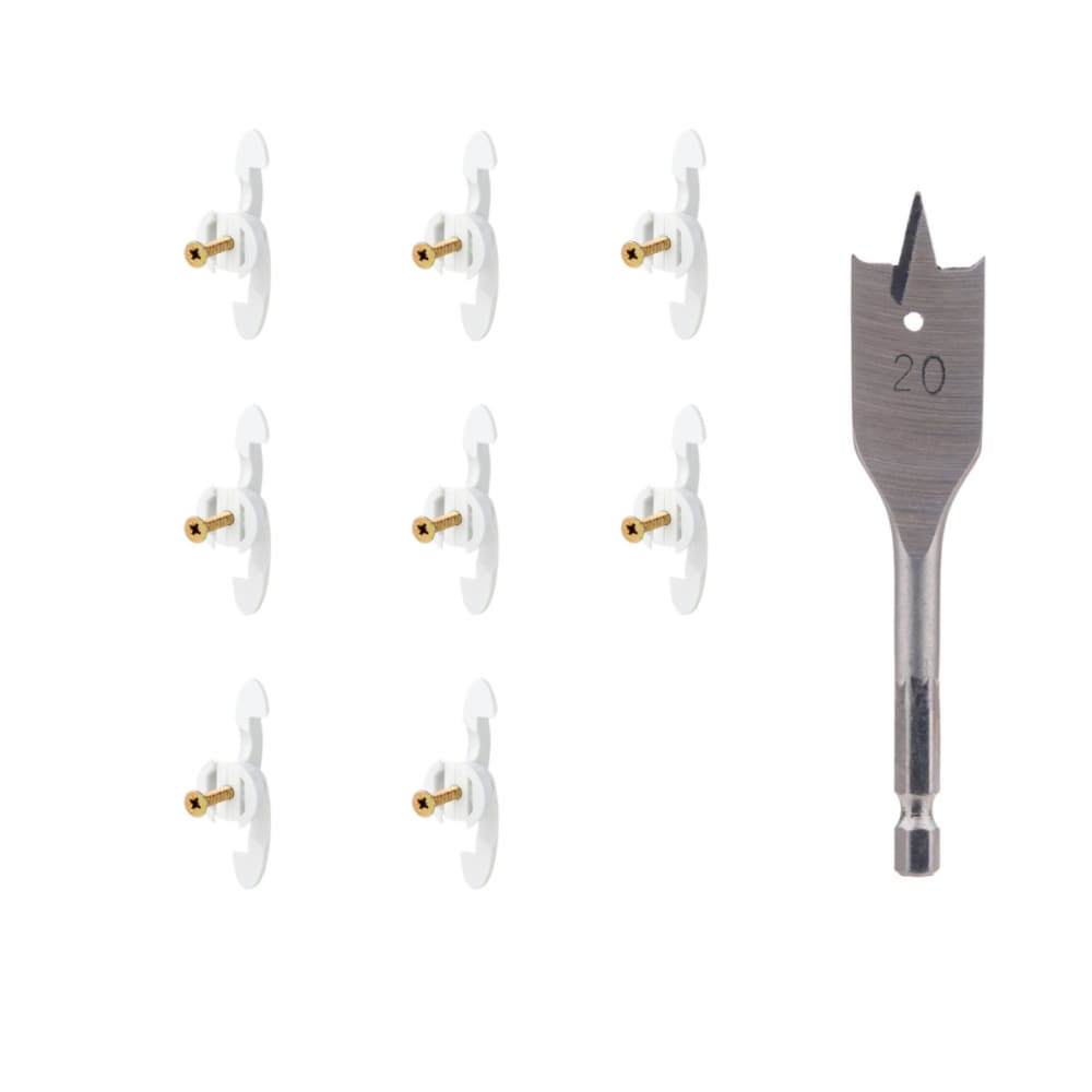 Bullfix Extra Heavy Duty Plasterboard Fixings Starter Kit - 5 x 20mm - Pack of 8 