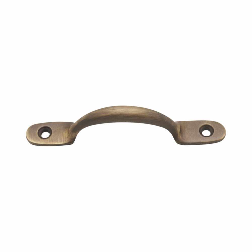 Altro Sash Pull Handle - 100mm Length - Antique Brass