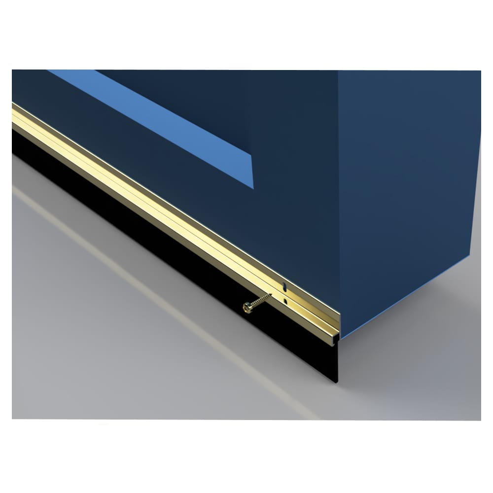 Stormguard Garage Door Seal 50mm - 2134mm Length - Gold