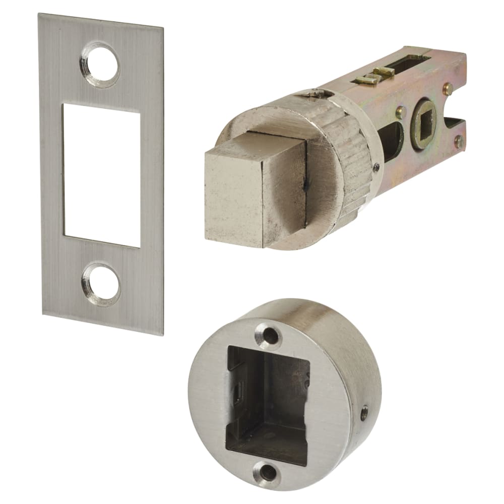 Urfic 5mm Tubular Bathroom Easy Deadbolt - 64mm Case - 45mm  