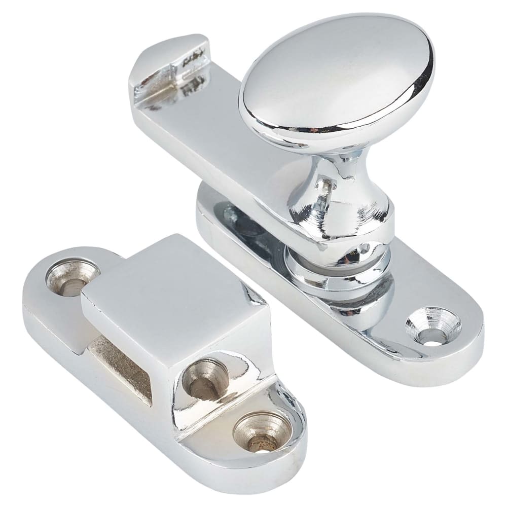 Jedo Throw Over Latch - 67 x 18 x 43mm - Polished Chrome