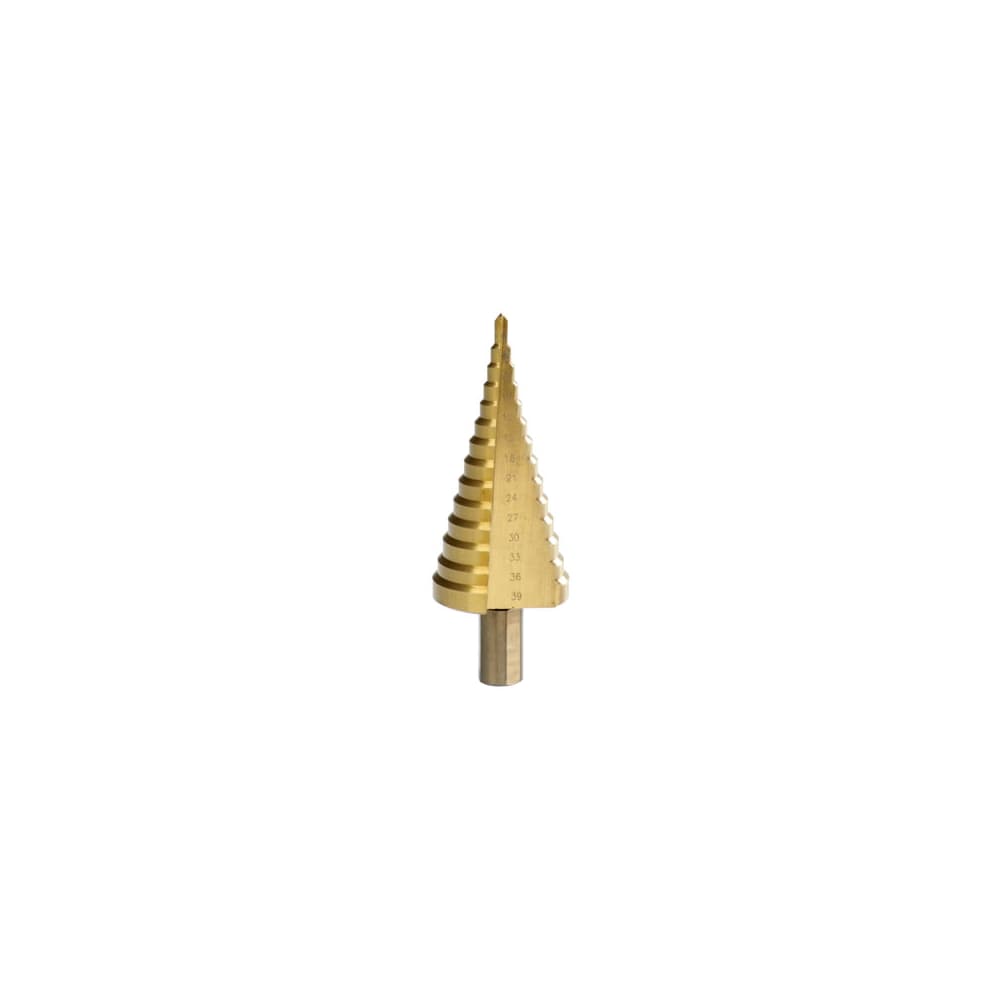 TIMCO HSS Step Drill - TiN - 4-39mm Drill Diameter