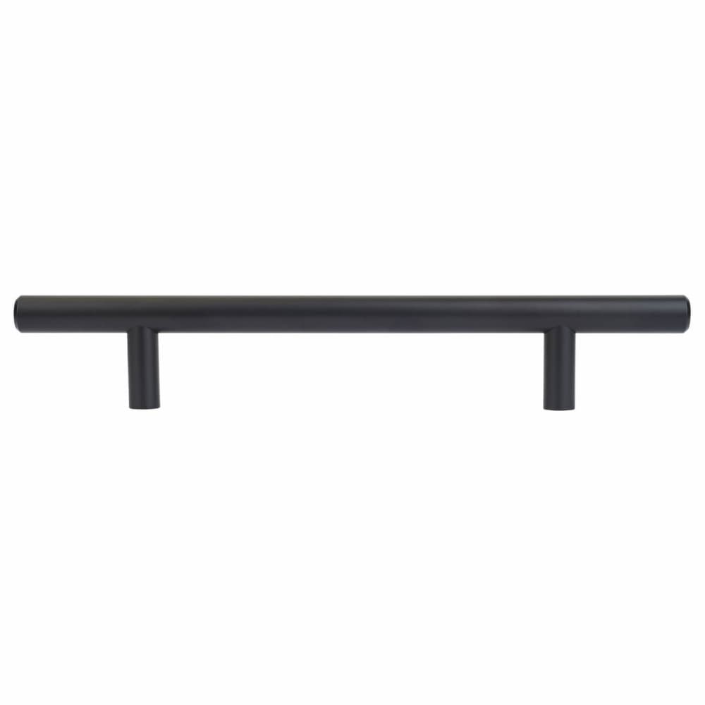 Altro 12mm T-Bar Cabinet Pull Handle - 128mm Centres - Matt Black