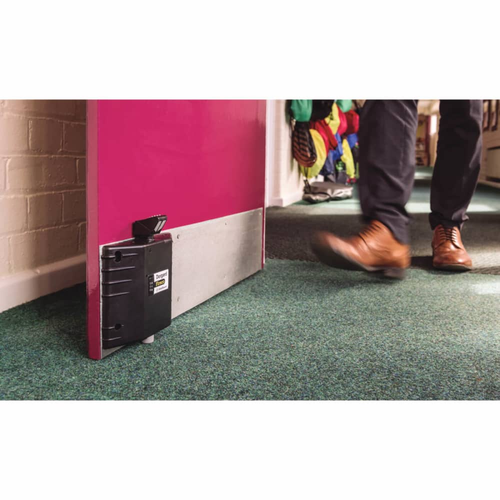 Fireco Dorgard Smartsound Fire Door Holder - Black