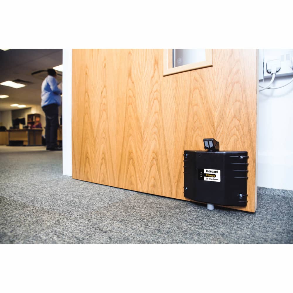 Fireco Dorgard Smartsound Fire Door Holder - Black