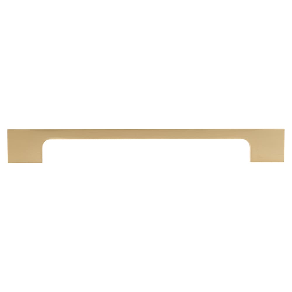 Altro Bibury 8mm Slim D-Bar Cabinet Pull Handle - 224mm Centres - Satin Brass