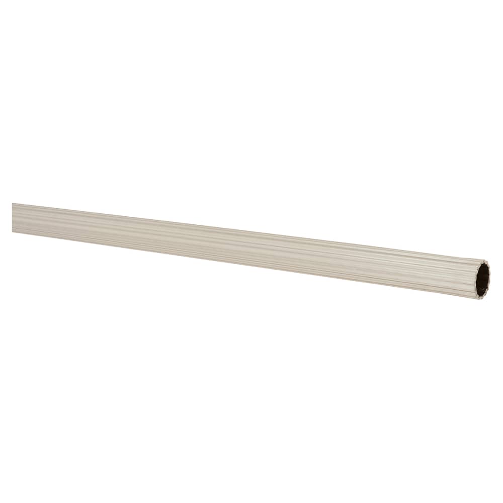 Altro Lines Stair Rod with Plain Finials - 900mm Length - Polished Nickel