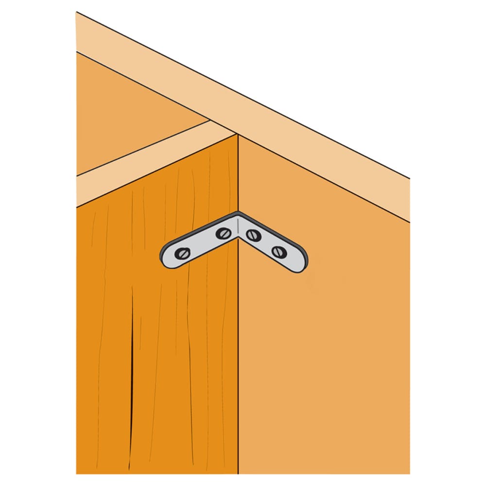 Simpson Strong Tie Light Duty Angle Bracket - 60 x 60 x 15mm
