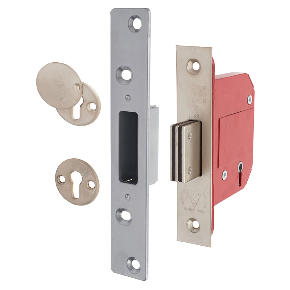 Front Door Furniture Kit - Satin Chrome