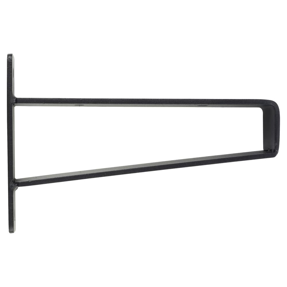 Altro Heavy Duty Triangle Shelf Support Bracket - 150 x 100mm - Black - Pair