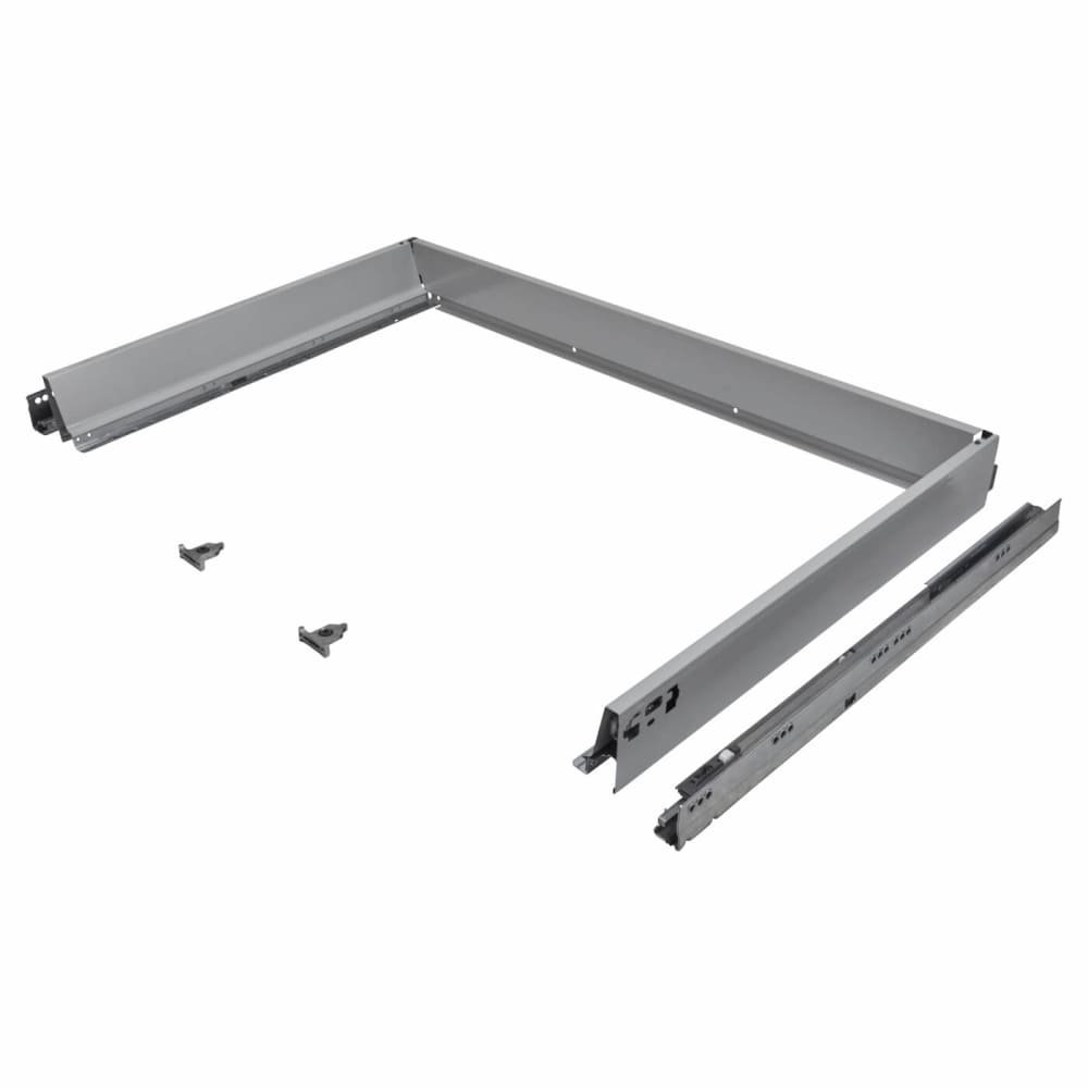 Blum TANDEMBOX ANTARO BLUMOTION Soft Close Drawer Pack - (H) 84mm x (D) 550mm x (W) 1200mm - Grey