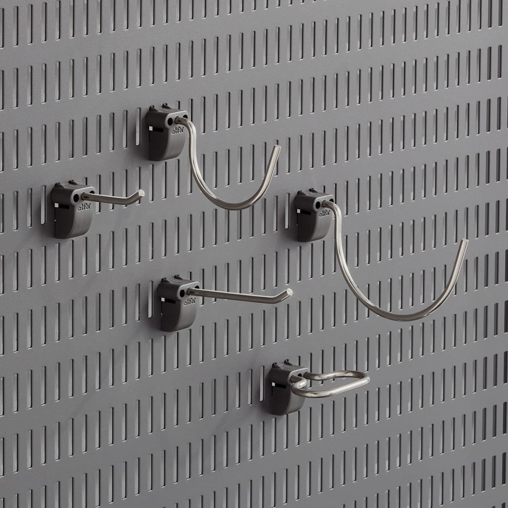 elfa Garage+ Garden Tool Storage System Option 2 2170 x 1800 x