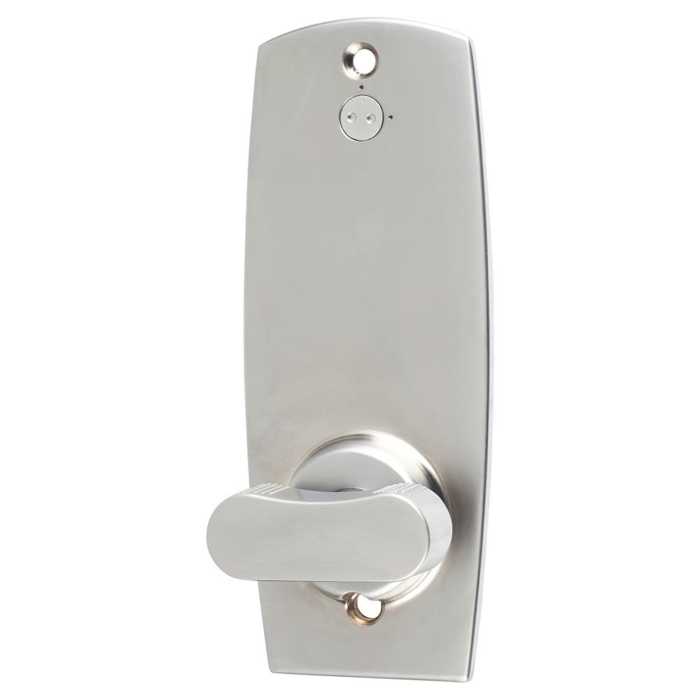 Securefast SBL700.S Push Button Code Lock and Latch - Holdback Option - Satin Chrome