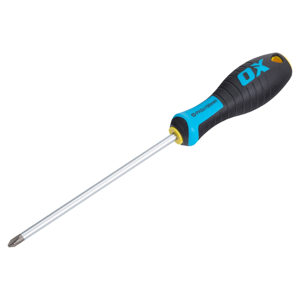 OX Pro Phillips Screwdriver - PH2 x 150mm