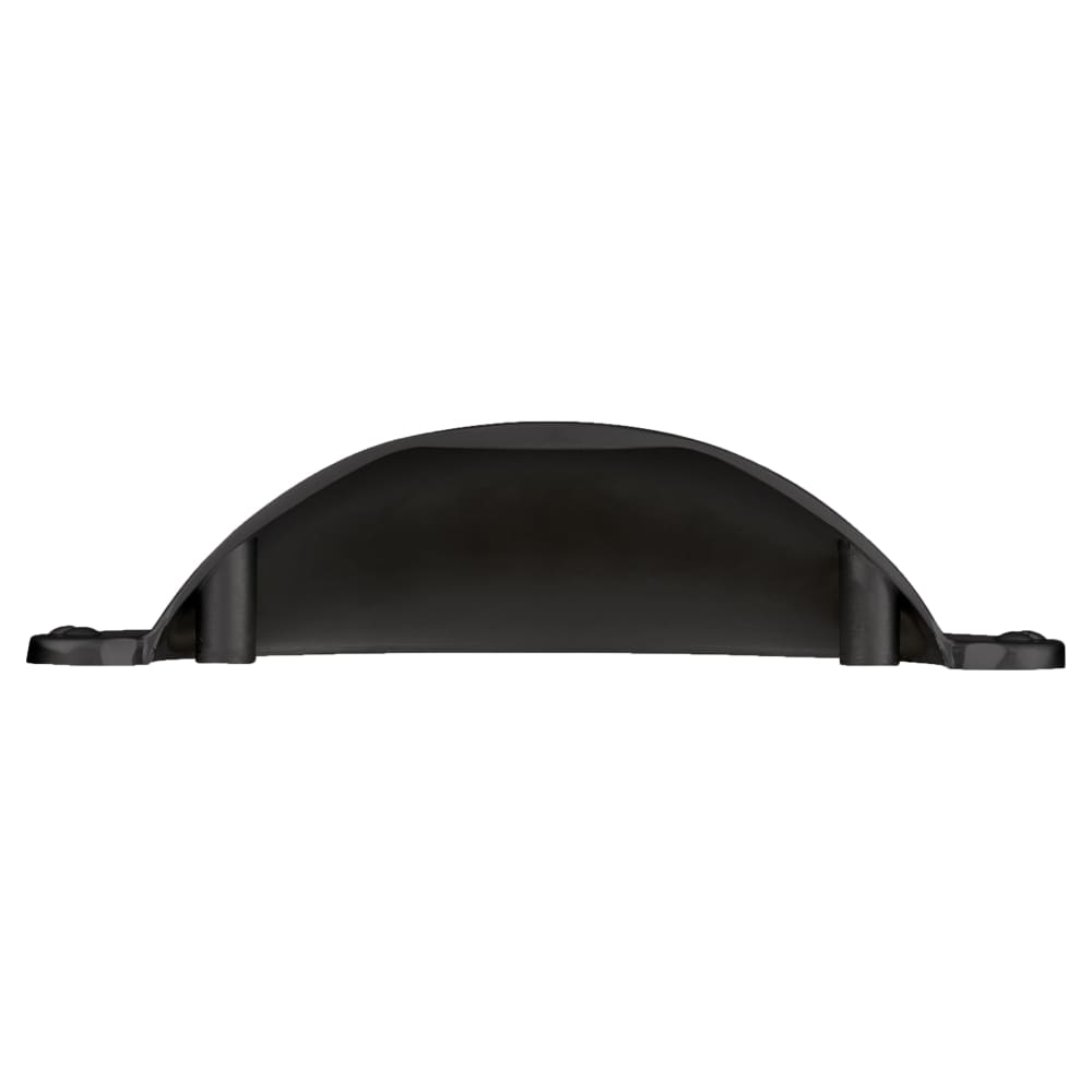 Altro Chest Drawer Cabinet Cup Handle - 64mm Centres - Matt Black