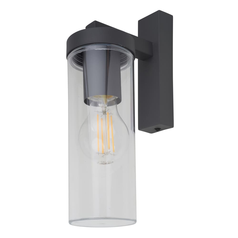 Altro Up or Down Outdoor Wall Lantern Light - IP44 - Anthracite