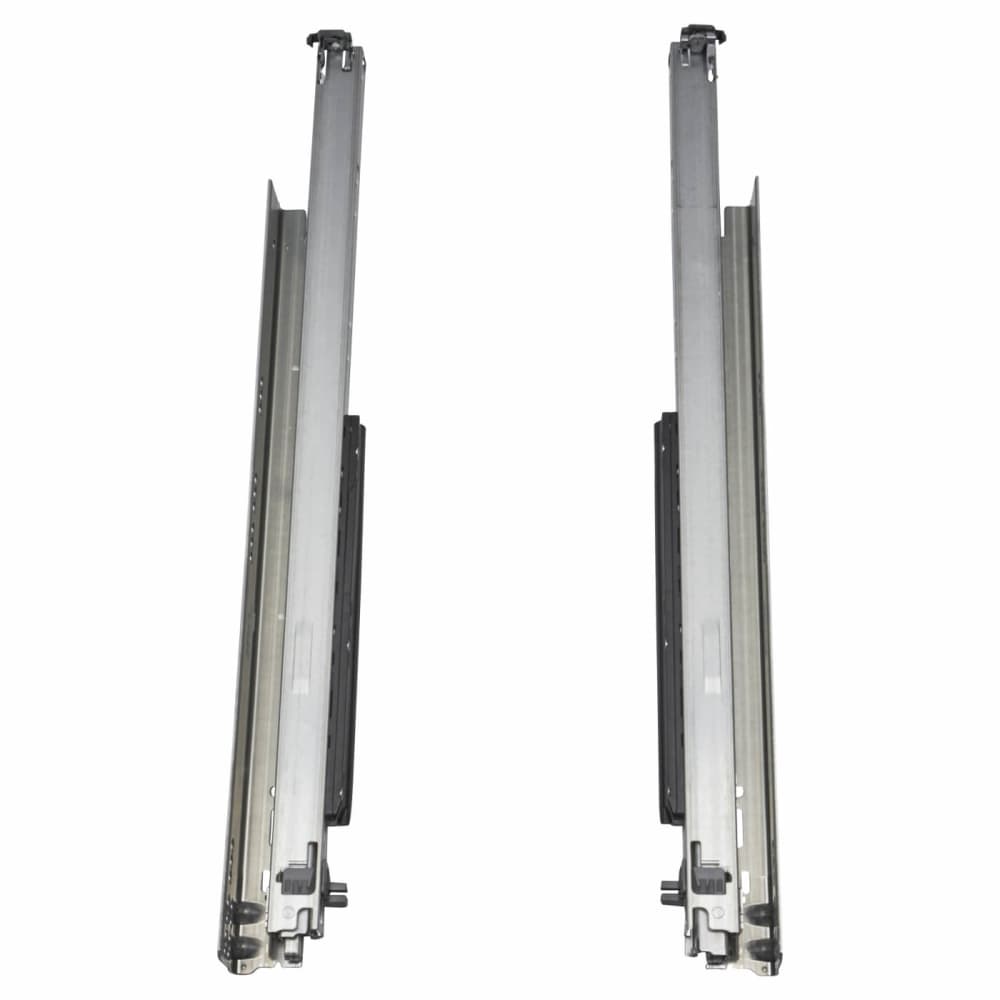 Blum MOVENTO BLUMOTION Soft Close Concealed Drawer Runner - Double Extension - 500mm Length - 70kg 
