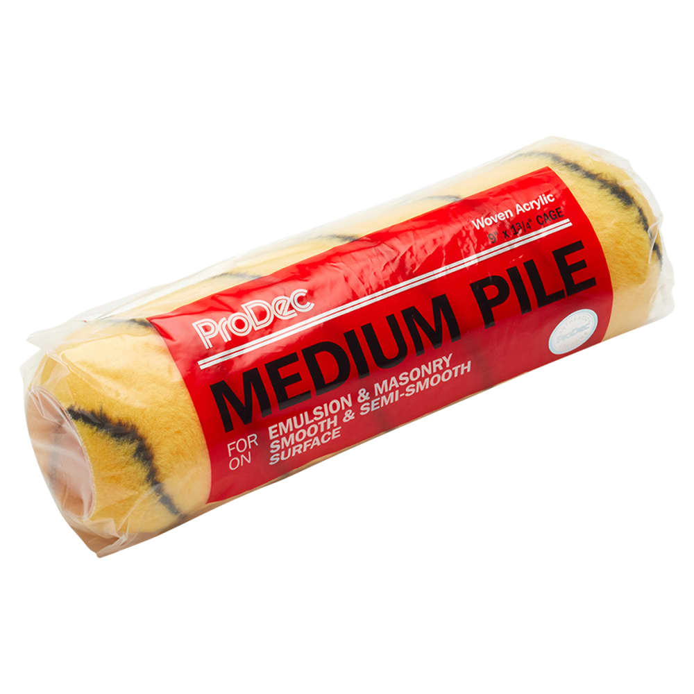 ProDec Tiger Medium Pile Woven Paint Roller Sleeve - 229mm/ 9" Width