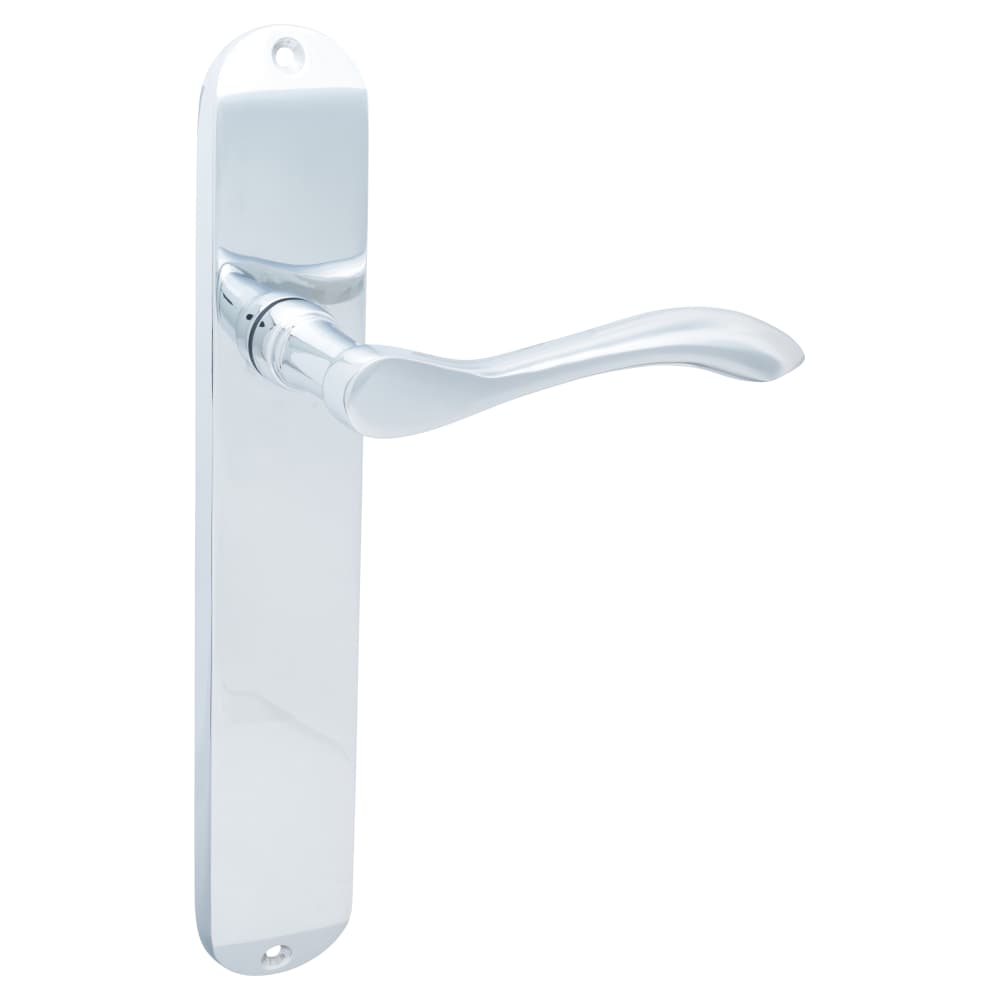 Hampstead Altea Latch Door Handle - 240 x 41mm - Polished Chrome