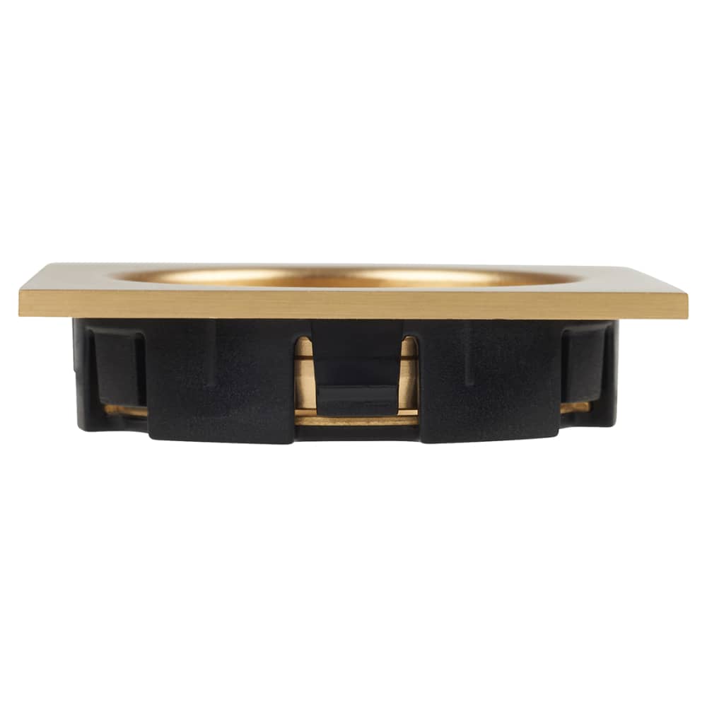 M Marcus Square Flush Pull Handles - Satin Brass | IronmongeryDirect ...