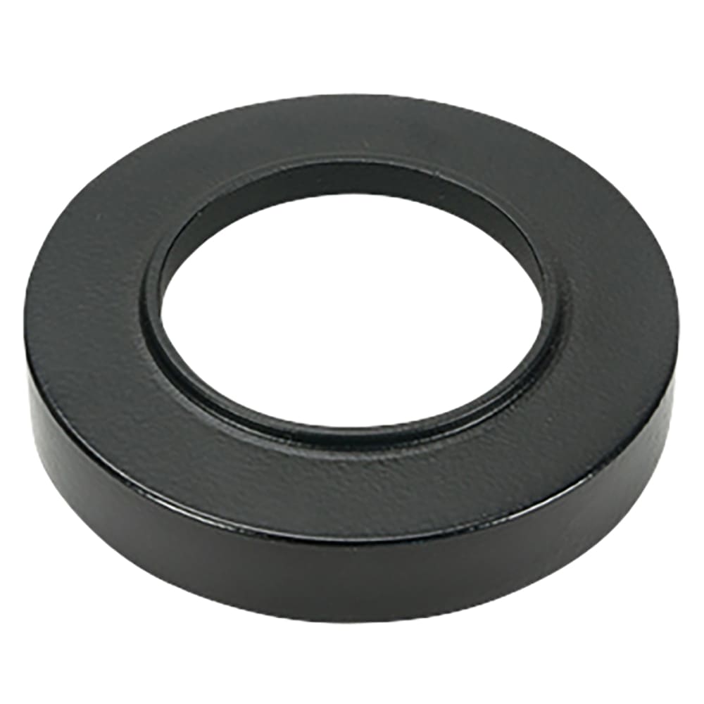 From The Anvil Newbury Door Handle on Plain Rose - Matt Black