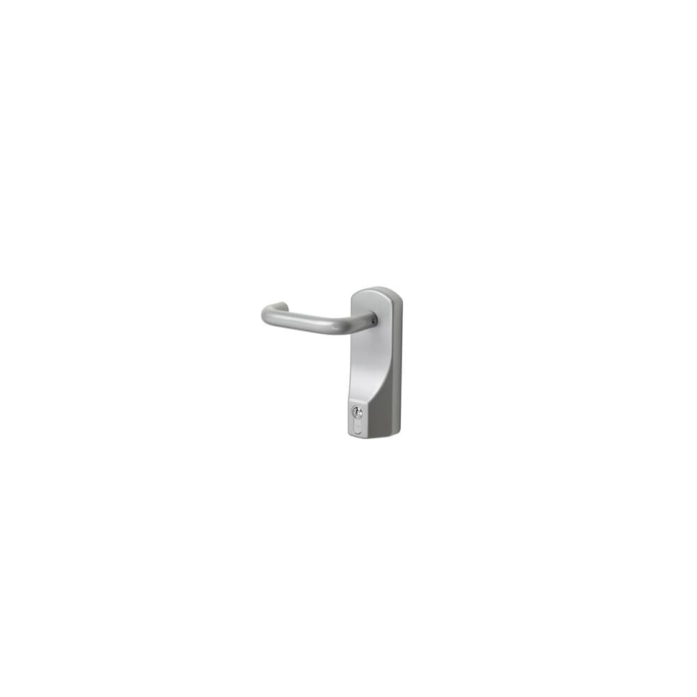 Exidor 322EC Outside Access Device - Lever - Silver