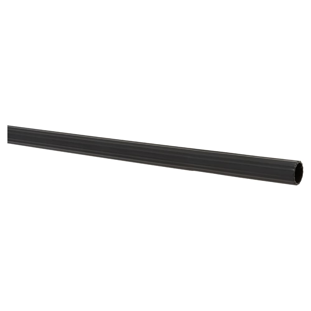 Altro Lines Stair Rod with Round Bulb Finials - 900mm Length - Matt Black