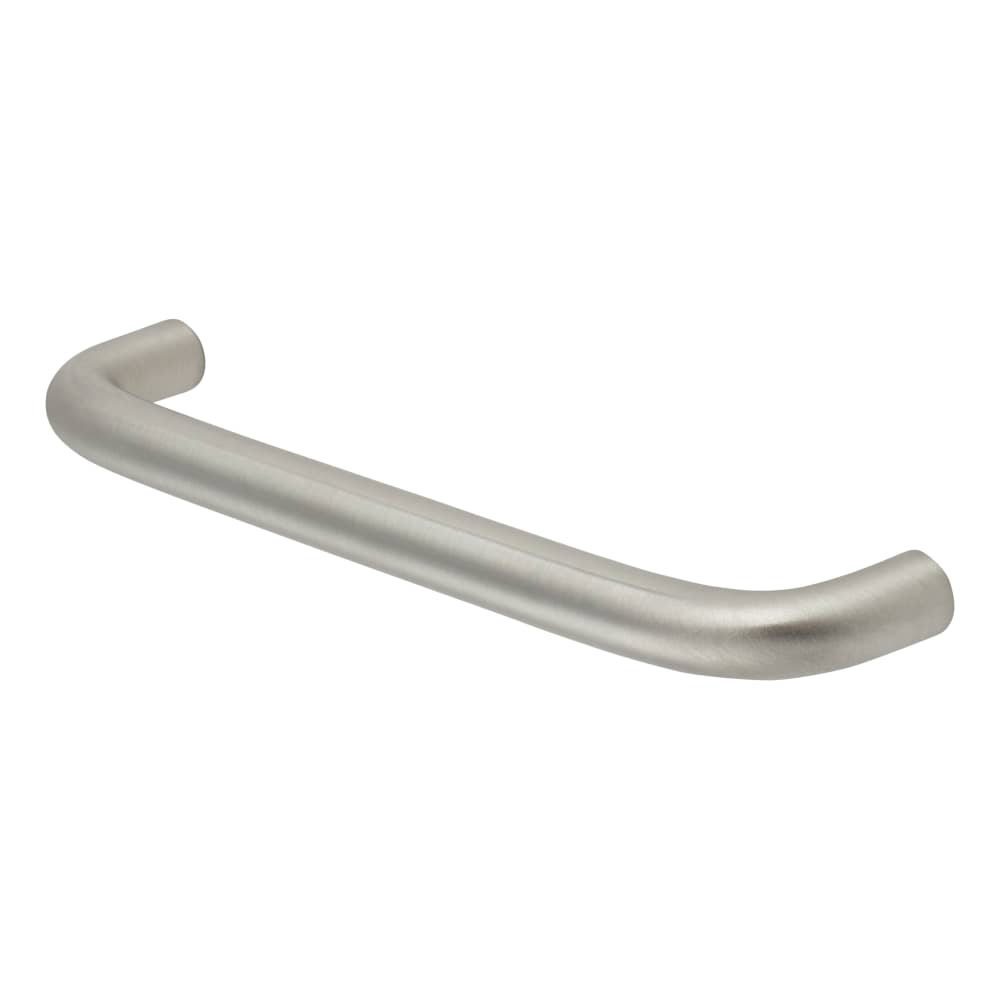 Altro 10mm D-Bar Cabinet Pull Handle - 128mm Centres - Satin Stainless Steel