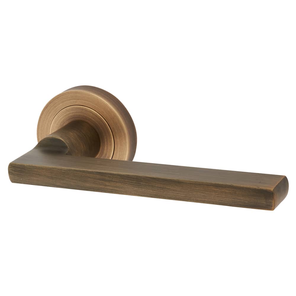 Carlisle Brass Trentino Door Handle on Rose - Antique Brass