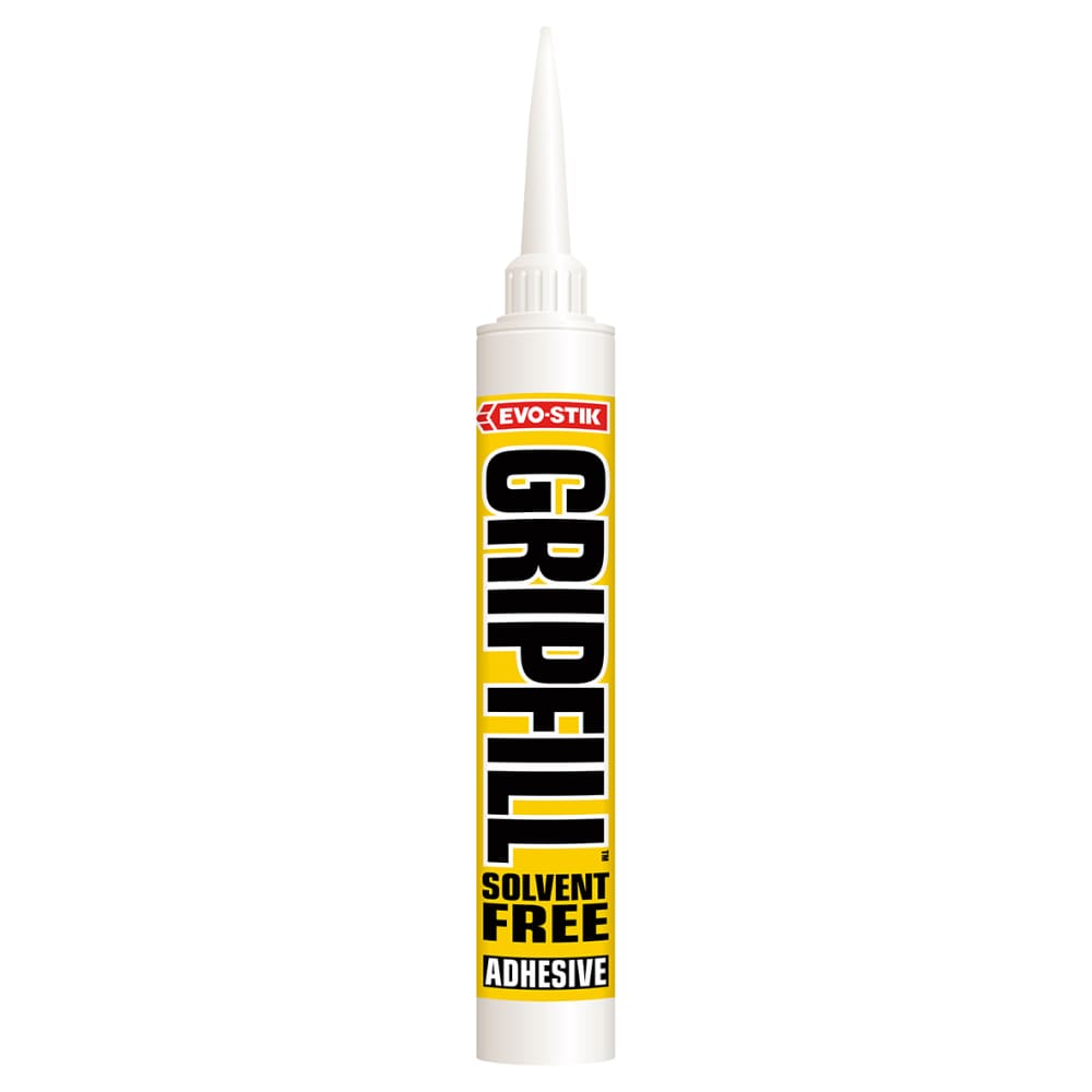 Evo-Stik Yellow Gripfill Grab Adhesive - Solvent Free - 350ml - White