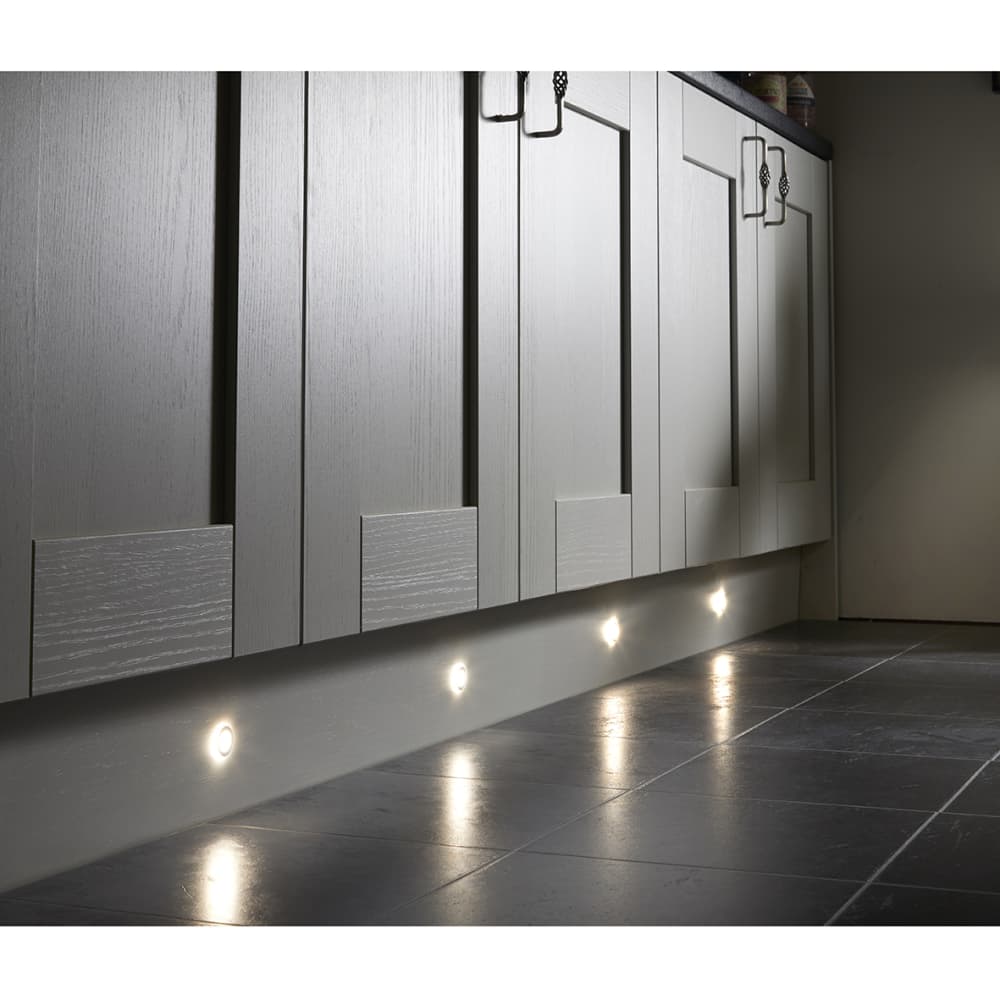 Sensio Halo 0.5W LED Round Plinth Light - 3000K/4000K/5000K CCT