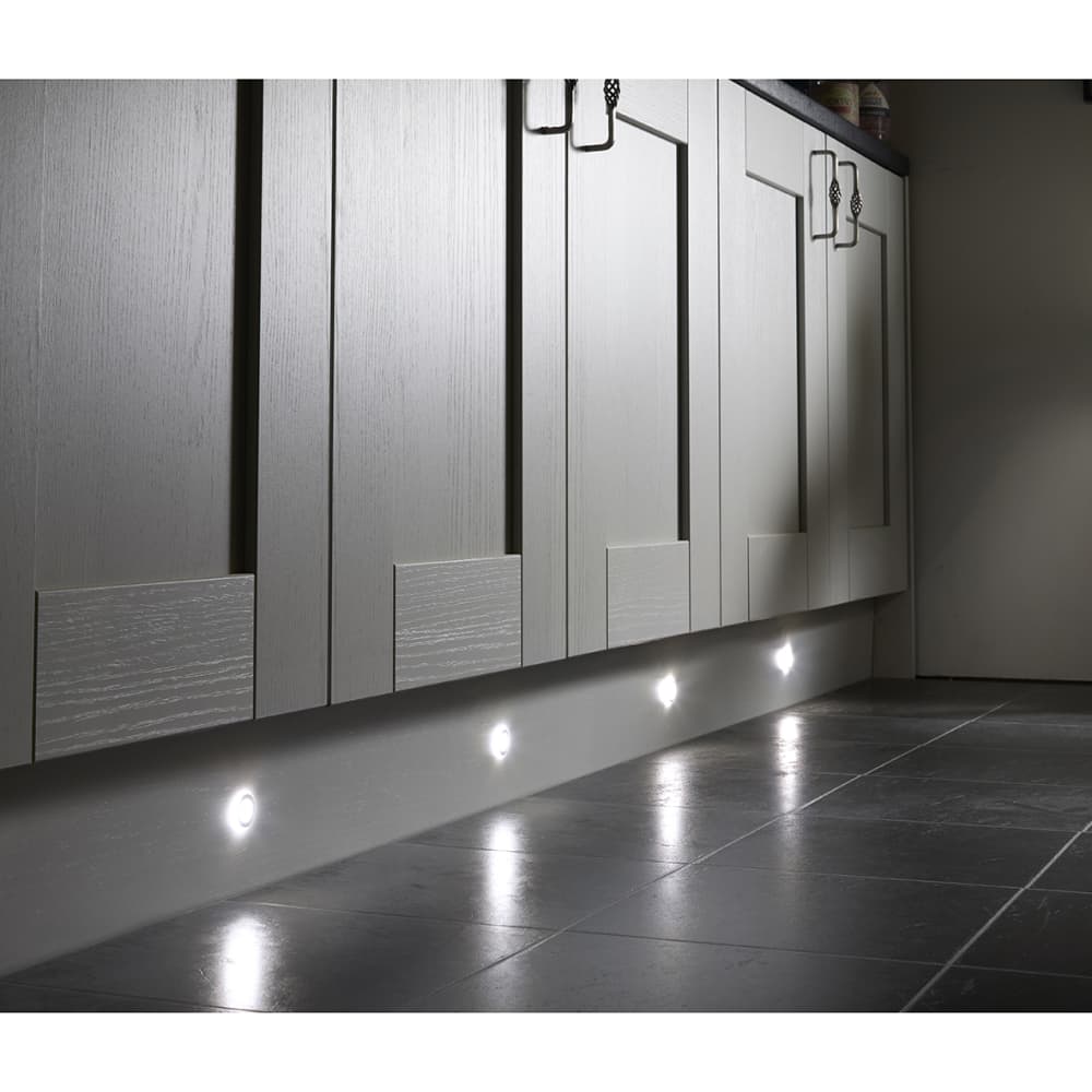 Sensio Halo 0.5W LED Round Plinth Light - 3000K/4000K/5000K CCT