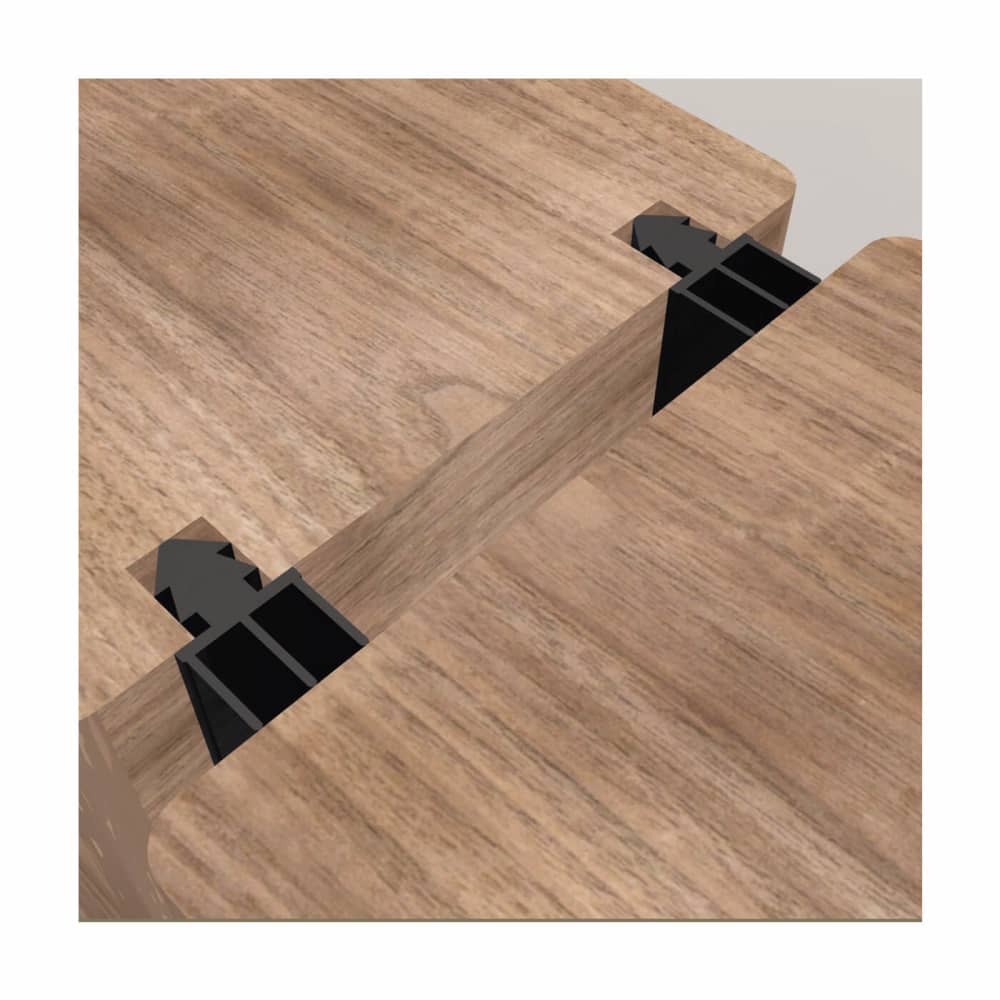 Norsound 720 Perimeter Seal - 2100mm Length - Black - Pack of 5