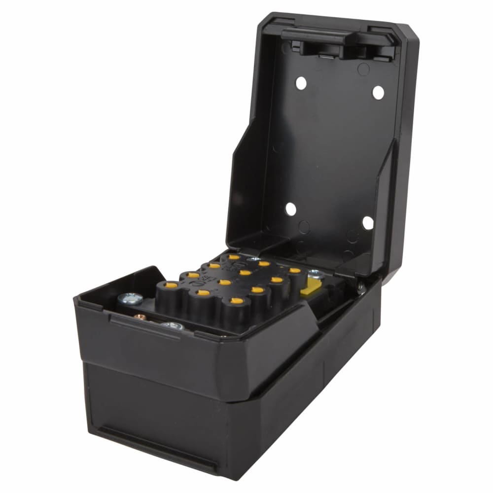 Squire Key Keep 2 Push Button Key Safe - 78 x 121 x 57mm - Black
