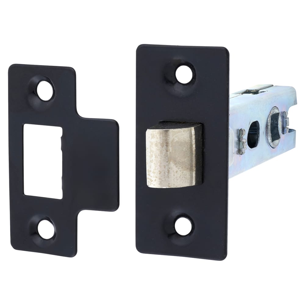 Touchpoint Tubular Latch - 78mm Case - 57mm Backset - Square - Matt Black