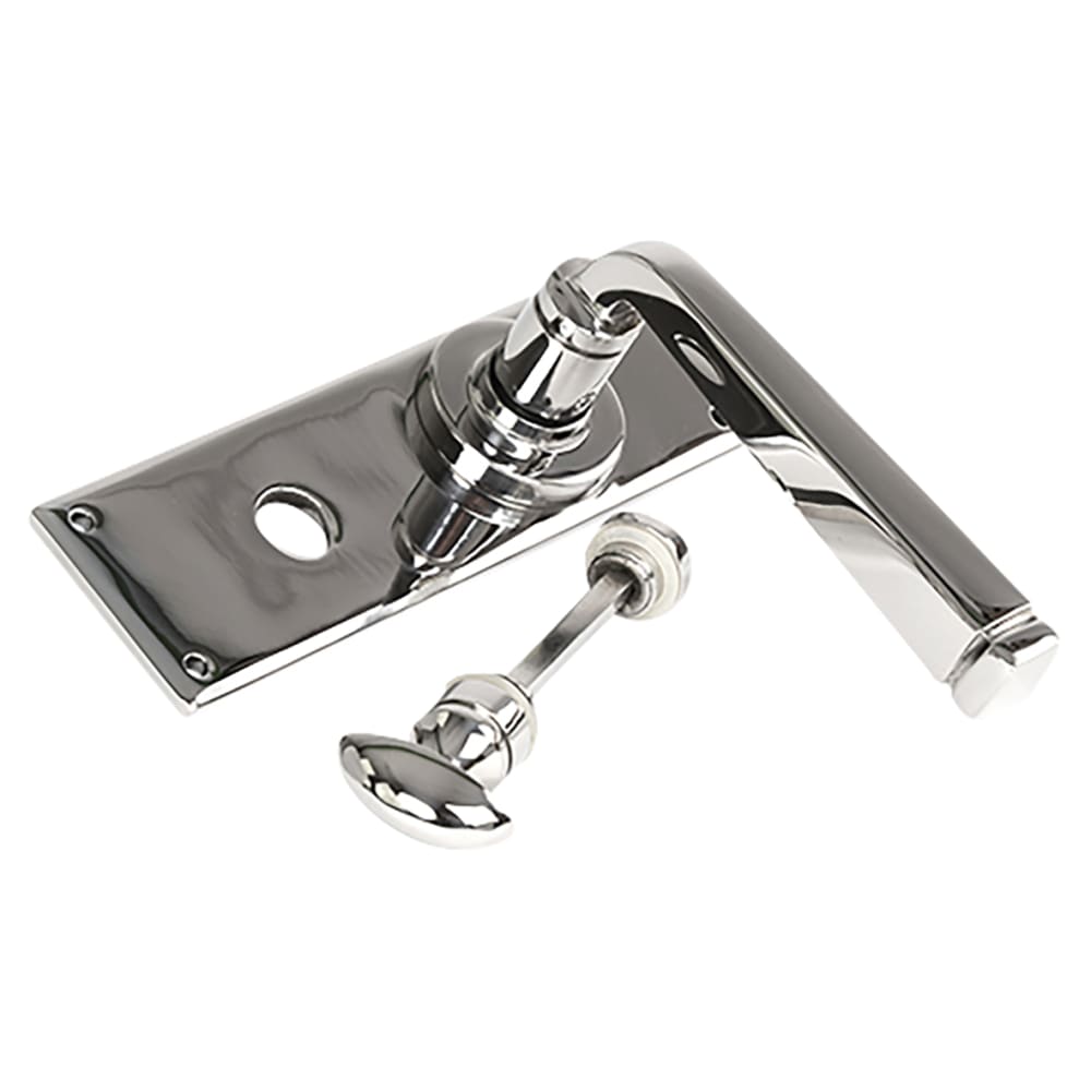From The Anvil Avon Bathroom Door Handle - 152 x 48mm - Polished Stainless Steel