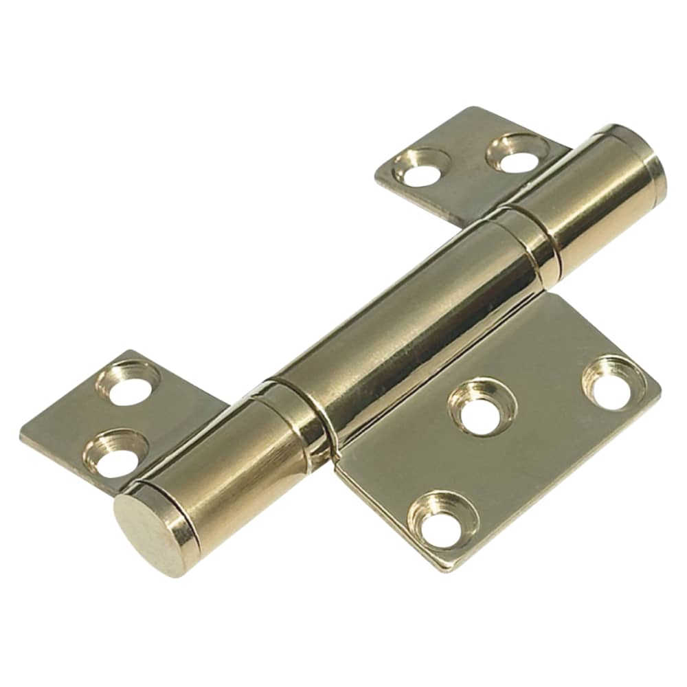 Brio Weatherfold 100 Outward Opening Patio Bi-Folding Door Kit - 6 Door - Polished Brass