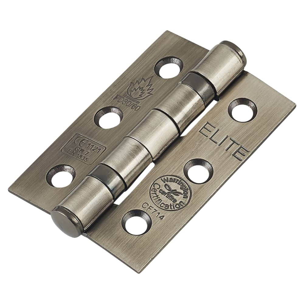 Altro Nova Lines Latch Door Handle on Rose Kit - Antique brass 
