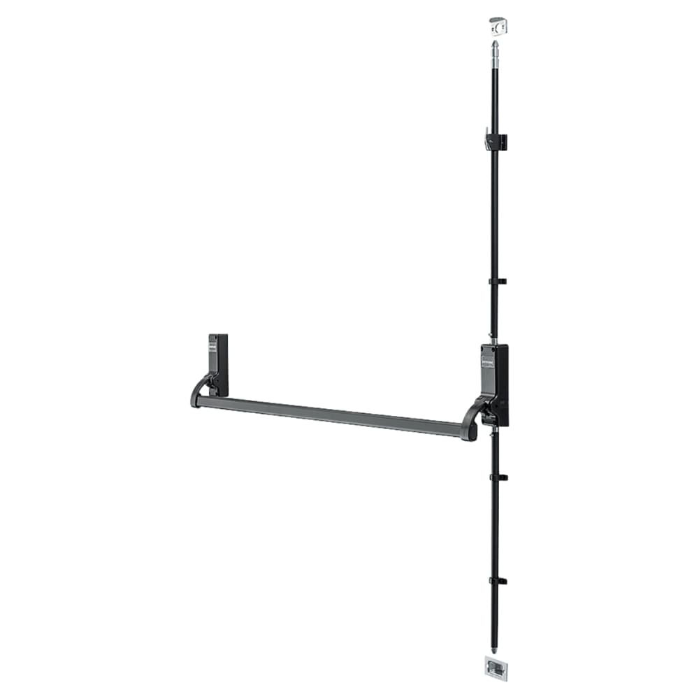 Arrone AR880 Single Door Panic Bolt - Timber/Metal Door - Matt Black