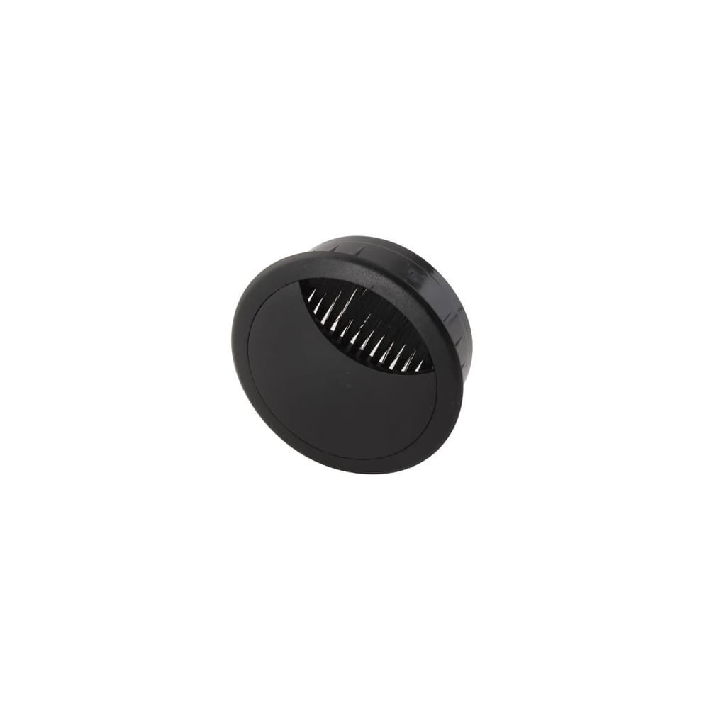 Altro Round Cable Tidy Grommet - 60mm Hole Size - Black - Pack of 10